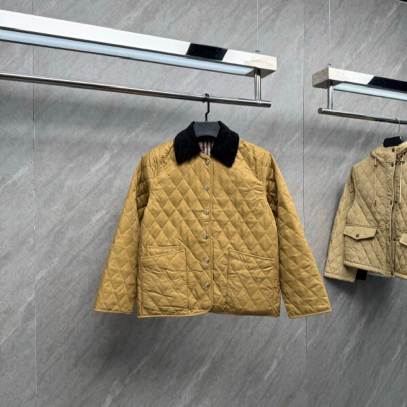 110089 New pocket letter embroidered cotton jacket Top quliaty 1:1 clothing
