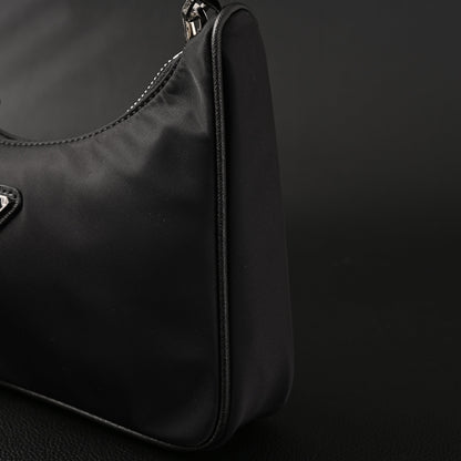 Prada Re-Edition 2005 Nylon Shoulder Bag – Black