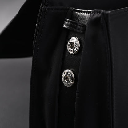 Prada Nylon Black Messenger Bag