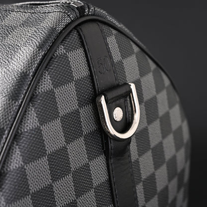 Louis Vuitton Keepall Bandoulière 45 Damier Graphite Canvas
