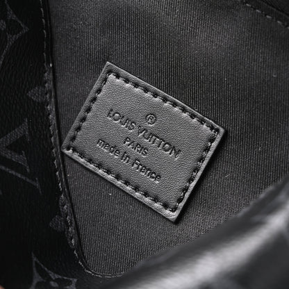 Louis Vuitton Soft Trunk Messenger – Monogram Eclipse Canvas with Silver Chain
