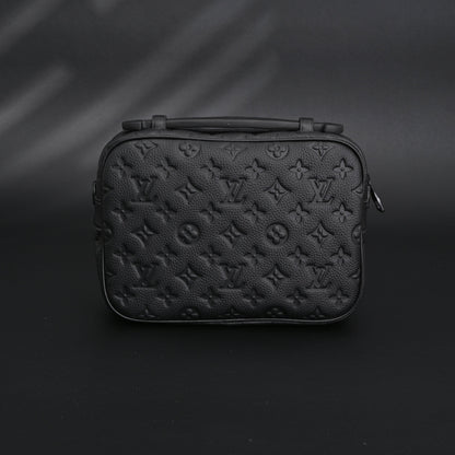 Louis Vuitton Capucines BB Top Handle Bag – Black Taurillon Leather