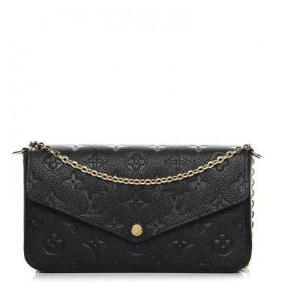 Louis Vuitton félicie pochette Black