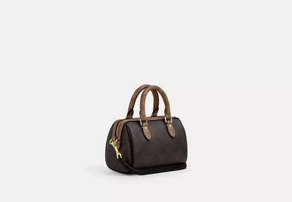 Mini Rowan Crossbody Bag Signature Canvas