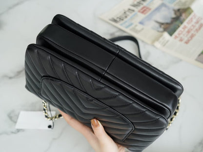 CHANEL Trendy CC25 Pre-Owned medium Chevron Trendy handbag  25cm