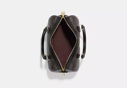 Rowan Satchel Bag In Signature Canvas