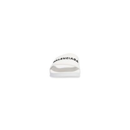 Balenciaga Pool Slides - White