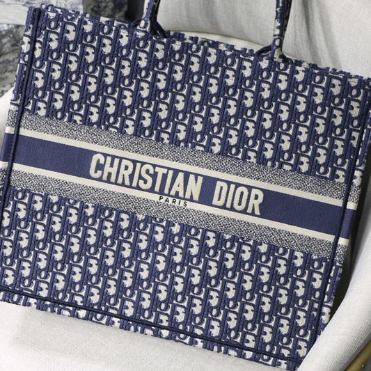 Dior Book Tote Blue