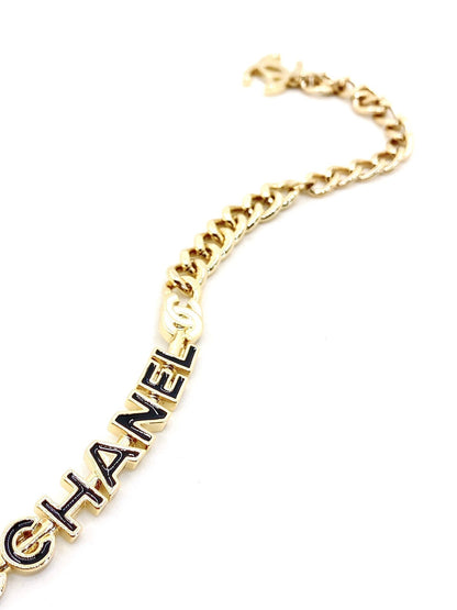 18K  Chanel Chain Choker Necklace