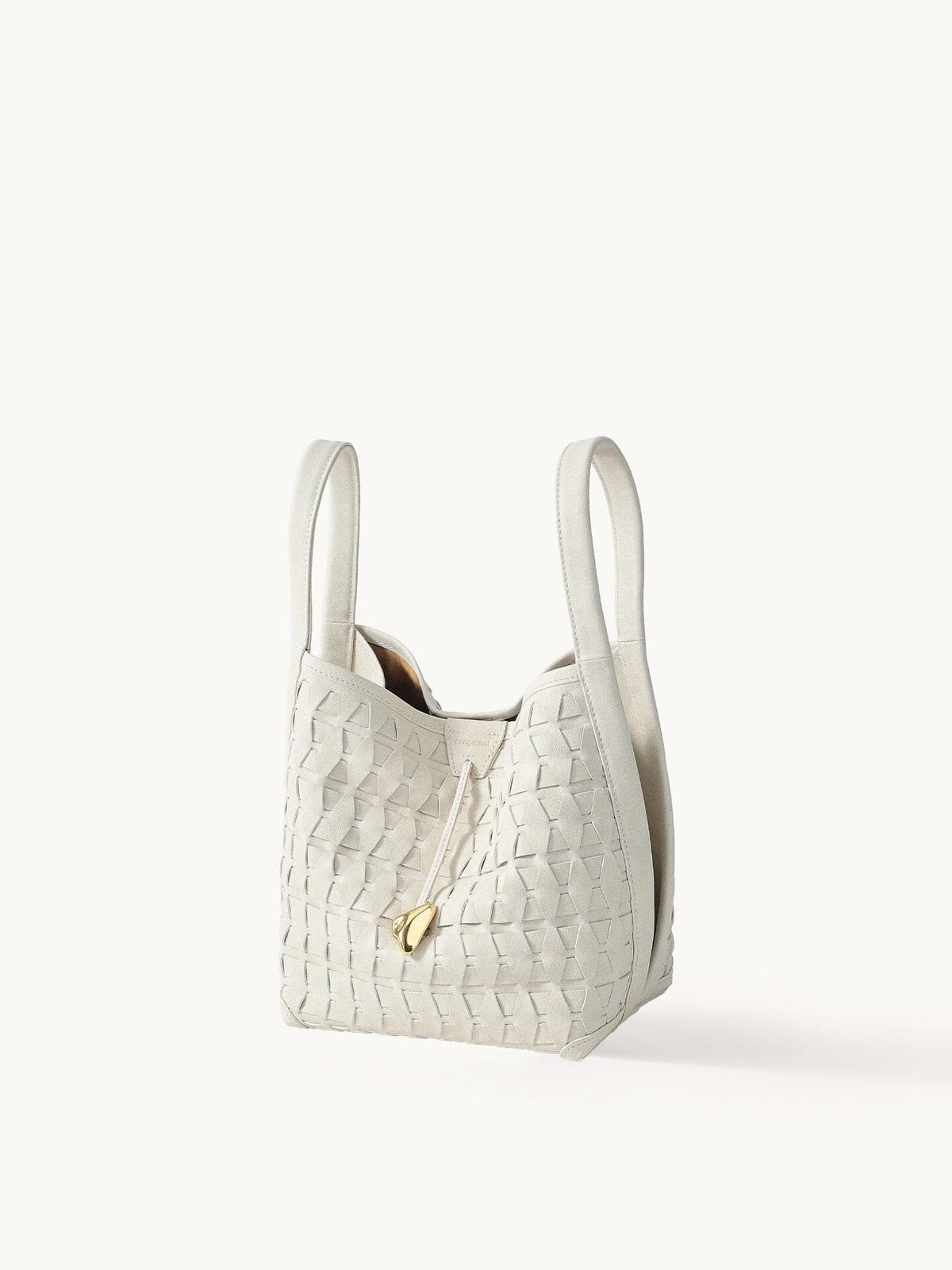 Lattice Bucket Bag