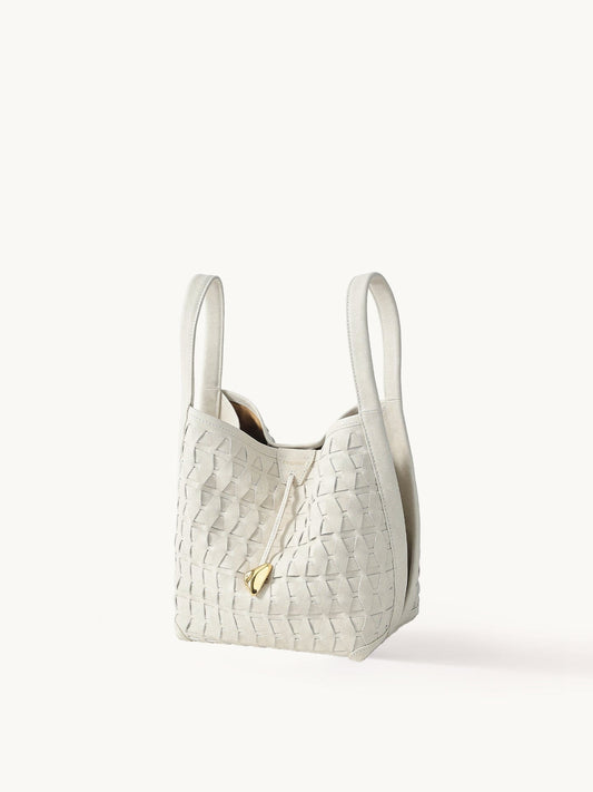 Lattice Bucket Bag