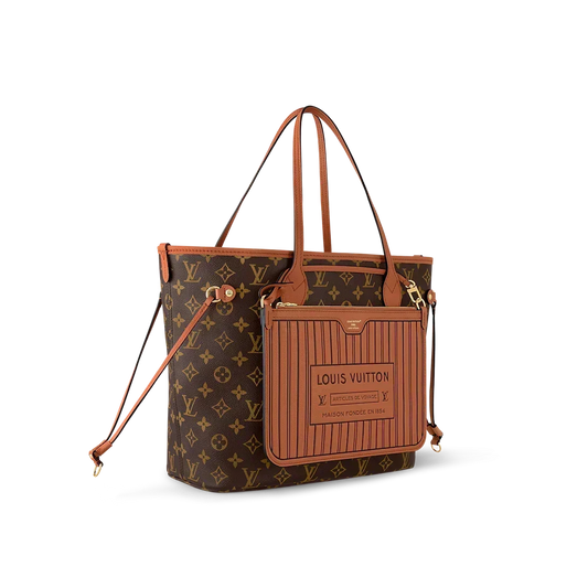 Neverfull Inside Out MM Cognac